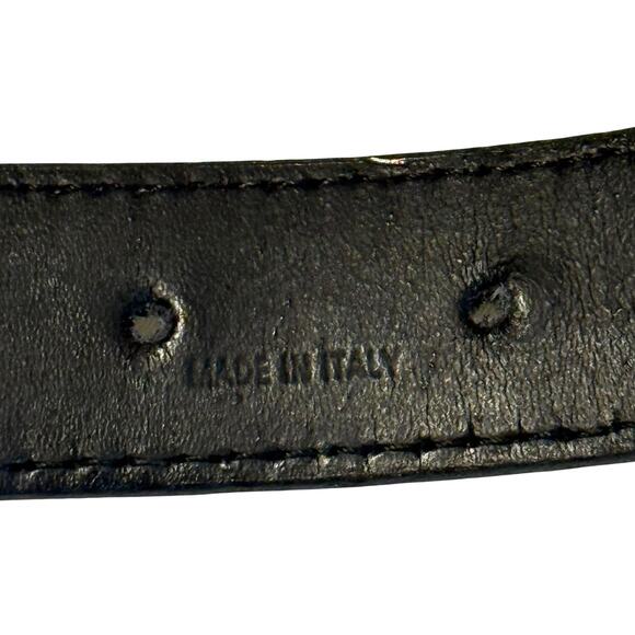 Burberry London Nova Check Men’s Belt w/ Silver Tone - 40 / 100 Coated Canvas - Picture 7 of 7